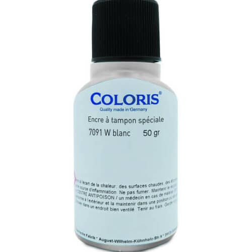 ENCRE A SECHAGE RAPIDE BLANC 50 ML